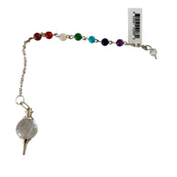 Clear Quartz Chakra Pendulum