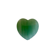 Green Aventurine Heart (~35mm)