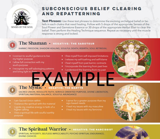Belief Repatterning Card Spiritual / Evolving Archetypes